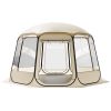 VEVOR Pop up Bubble Tent, 12 x 11.1 ft Waterproof & UV-Resistant, Clear Camping Tent Shelter, Outdoor Garden Dome Igloo Tents with Windows