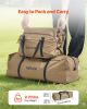 VEVOR Hot Tent for 4-6 Persons, Portable Winter Tipi Tent with Stove Jack, Waterproof Canvas Camping Tents